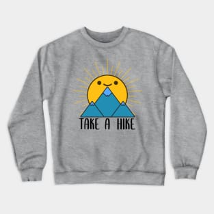 Take A Hike Camping Crewneck Sweatshirt